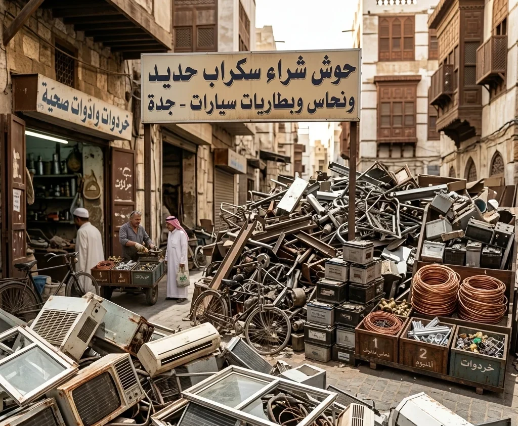 شراء السكراب من احياء جدة