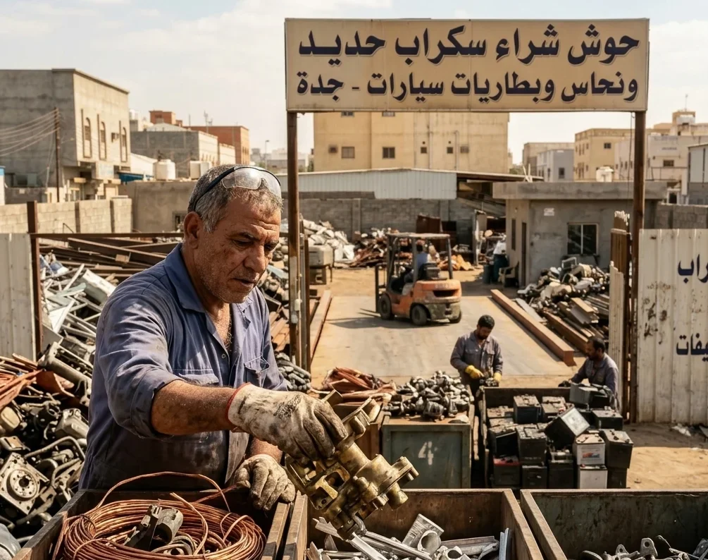 شراء السكراب من احياء جدة