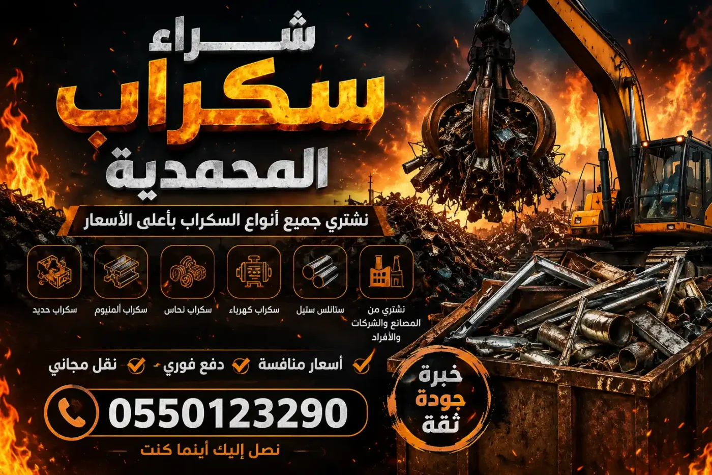 شراء سكراب المحمدية