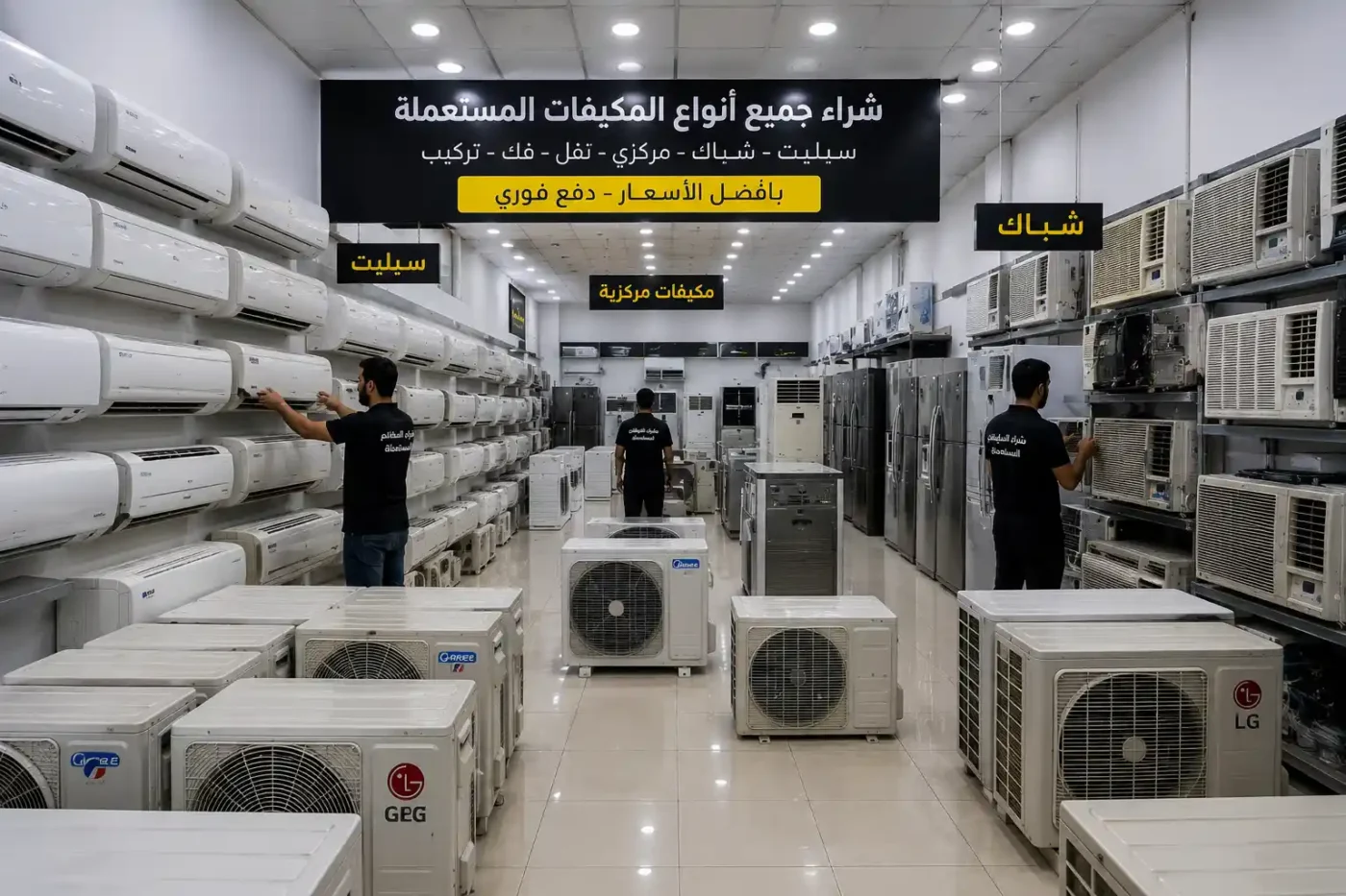 شراء مكيفات مستعملة الحرازات