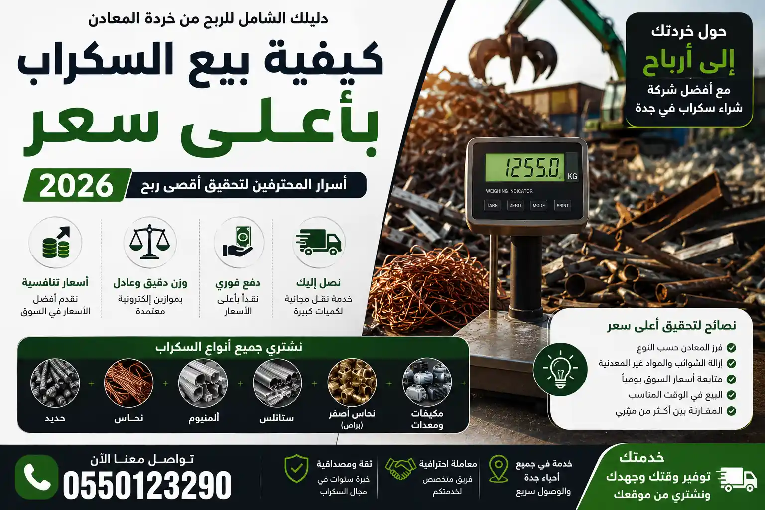 كيف نبيع السكراب بجدة (2)