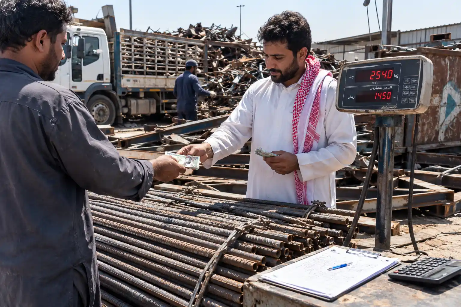سعر الحديد السكراب اليوم في جدة - نشتري باعلى الاسعار