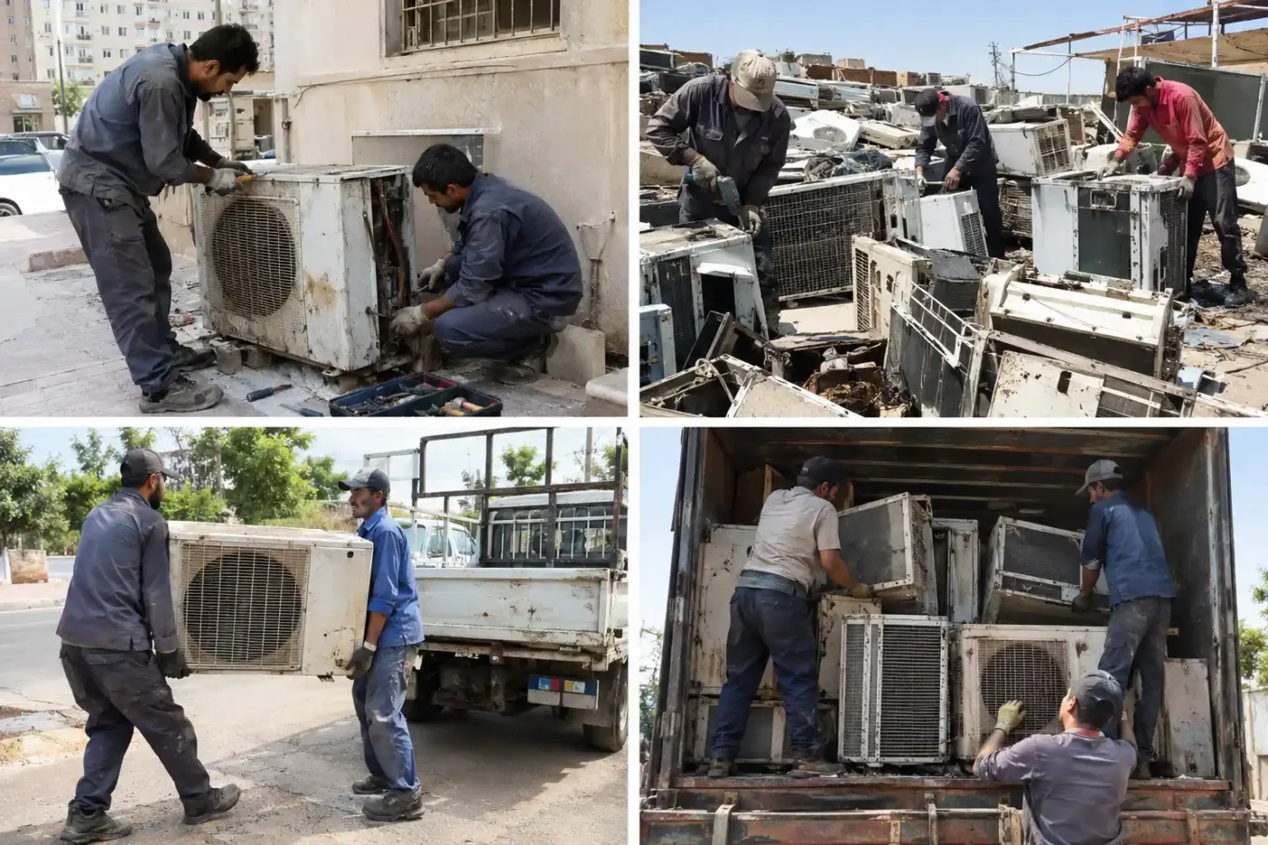 شراء مكيفات مستعملة حي المحمدية تفكيك و نقل مجاني